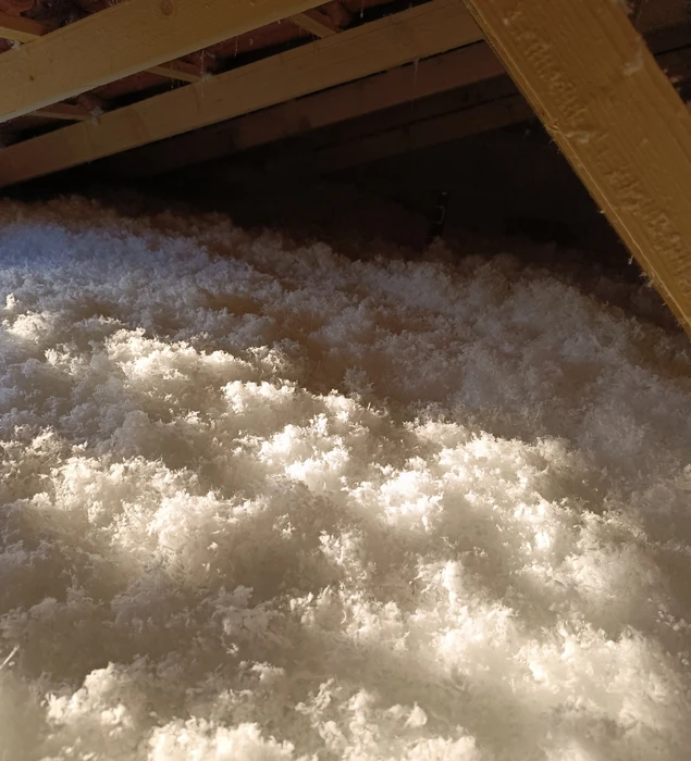 Chantier de rénovation d'une maison rurale avec extension bois en cours